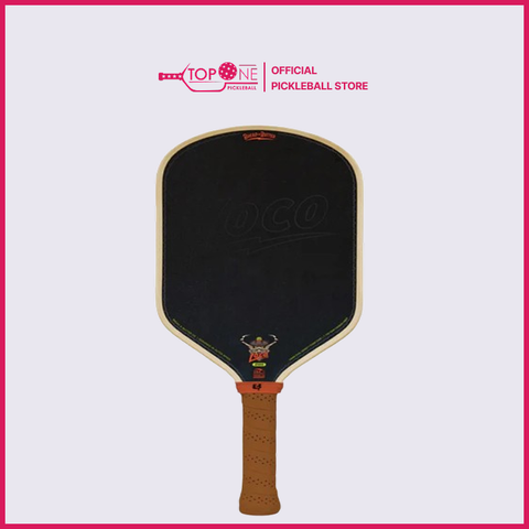 Vợt Pickleball Bread & Butter Loco Hybrid 16mm - Kem (Tan)