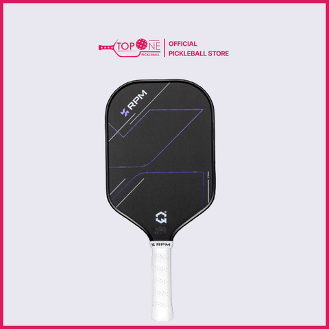 Vợt Pickleball RPM Friction Pro Elongated Q2 James Ignatowich Signature 16mm - Tím