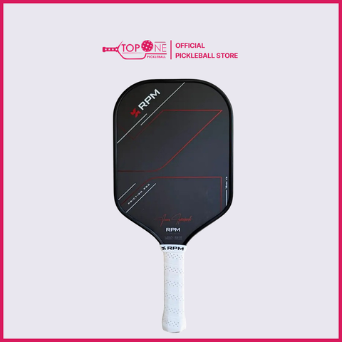 Vợt Pickleball RPM Friction Pro Elongated V2 James Ignatowich Signature 16mm - Đỏ
