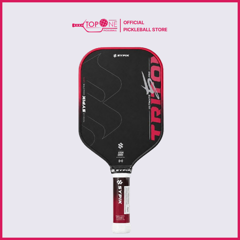 Vợt Pickleball Sypik Triton 5 Ultimate 16mm - Đỏ