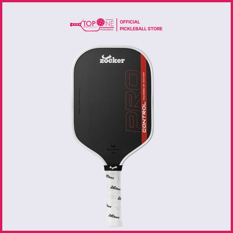 Vợt Pickleball Zocker Pro Control 16mm - Trắng