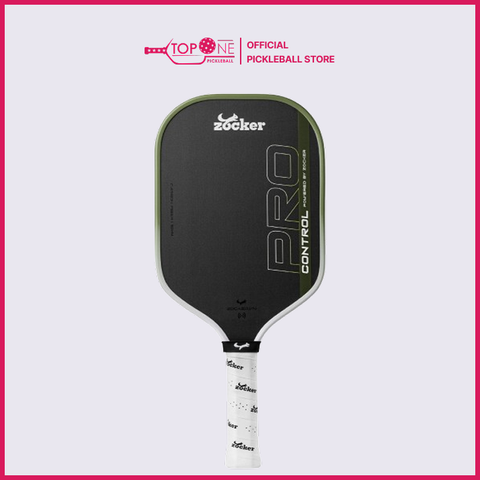 Vợt Pickleball Zocker Pro Control 16mm - Xanh Lá