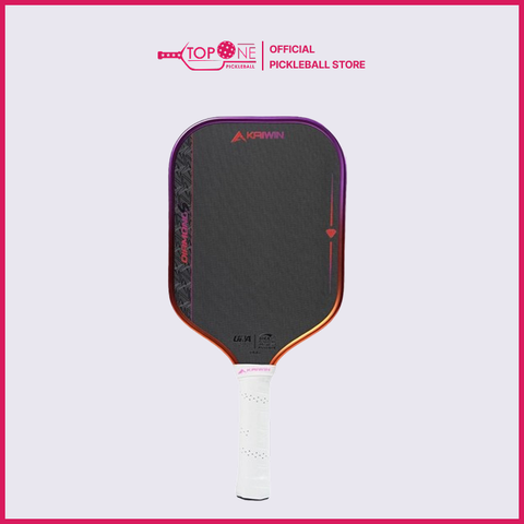 Vợt Pickleball Kaiwin Diamond S 16mm - Hồng Cam (Tặng Kèm Mũ)