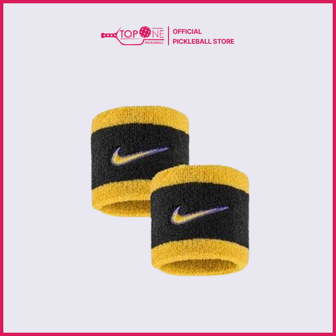 Băng Tay Ngắn Nike - Vàng Đen (2 Cái)