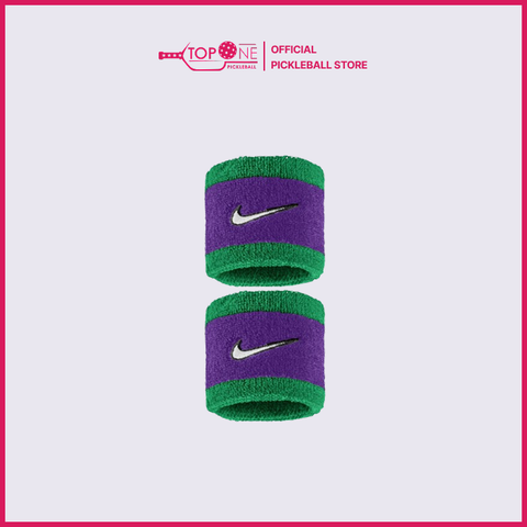 Băng Tay Ngắn Nike - Xanh Lá Tím (2 Cái)