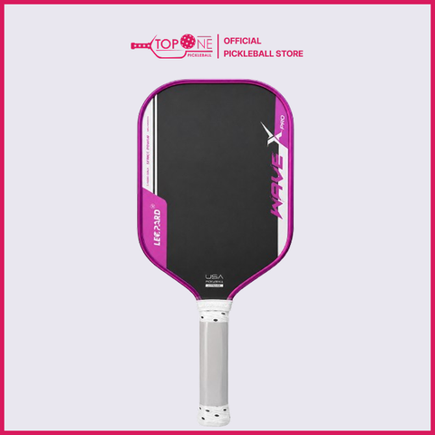Vợt Pickleball Leopard Wave X 16mm - Tím