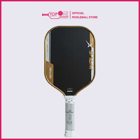 Vợt Pickleball Leopard Wave X 16mm - Vàng
