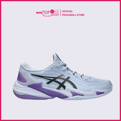 Giày Pickleball Asics Court FF 3 Xanh Tím - Size Nữ