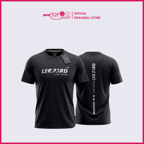 Áo Leopard Coolair - Đen Hồng