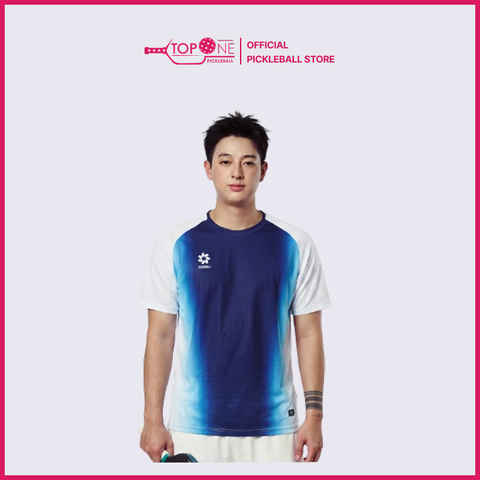 Áo Pickleball Jogarbola Tshirt Jester - Navy Trắng