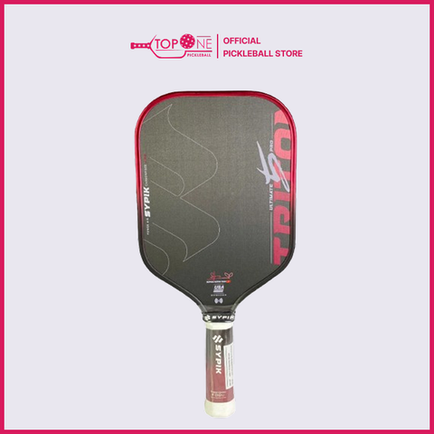 Vợt Pickleball Sypik Triton 5 Ultimate 16mm - Đỏ (Có Chữ Ký)