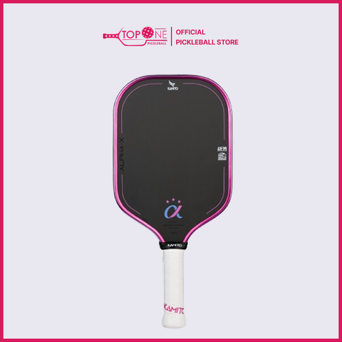 Vợt Pickleball Kamito Alpha-X 3 Sao Hồng 16mm