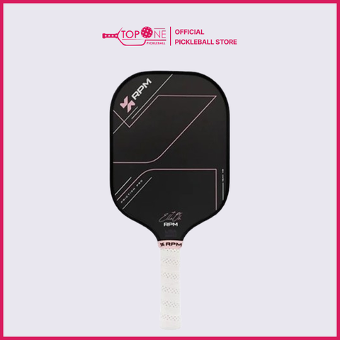 Vợt Pickleball RPM Friction Pro Elongated V2 James Ignatowich Signature 16mm - Hồng