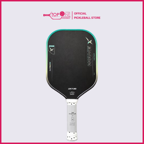 Vợt Pickleball Leopard Wave X 16mm - Xanh Lá