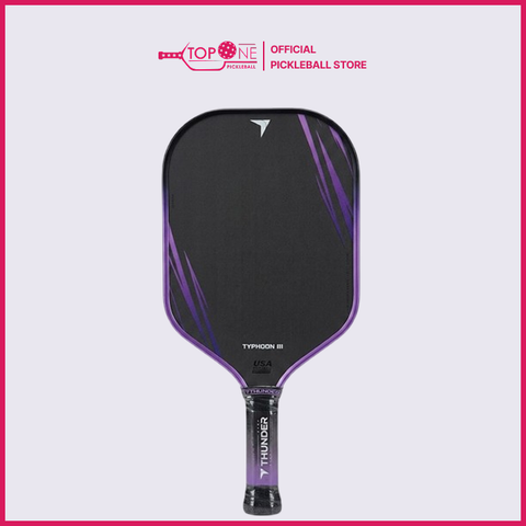 Vợt Pickleball Thunder Typhoon 3 16mm - Tím