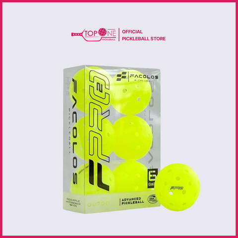 Bóng Pickleball Facolos F-Pro Performance Gen2 - hộp 6 quả