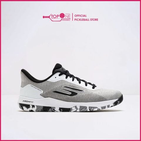 Giày Pickleball Skechers Pro 2 - Xám/Trắng - Size Nam
