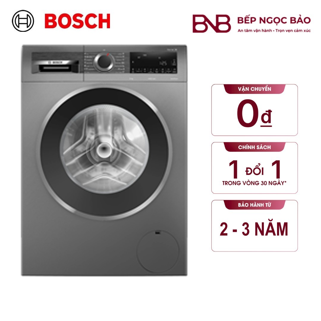 MÁY GIẶT CỬA TRƯỚC BOSCH WGG24401SG 9KG - SERIES 6