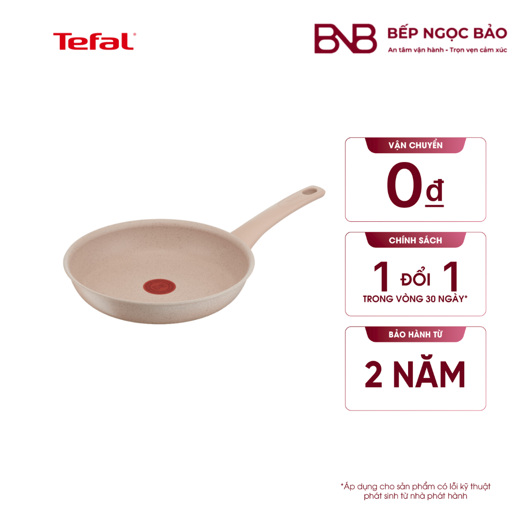 Chảo chiên chống dính vân đá cao cấp Tefal Delight G2930602, 28cm