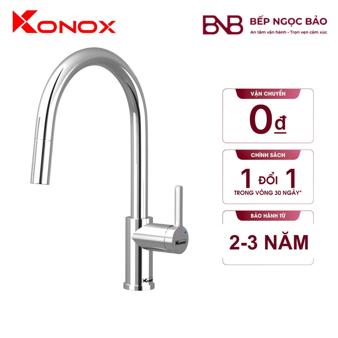 Vòi rửa Konox - smart cổ cao BNB1708051