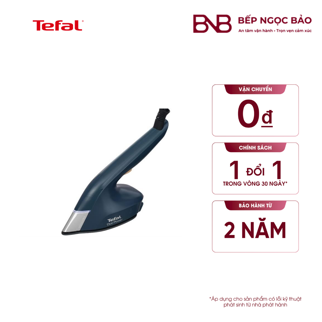 Bàn ủi 2-trong-1 Duo Power kết hợp ủi hơi và cầm tay BNB1715058