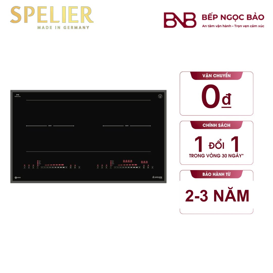 Bếp từ đôi Spelier SMA 690S