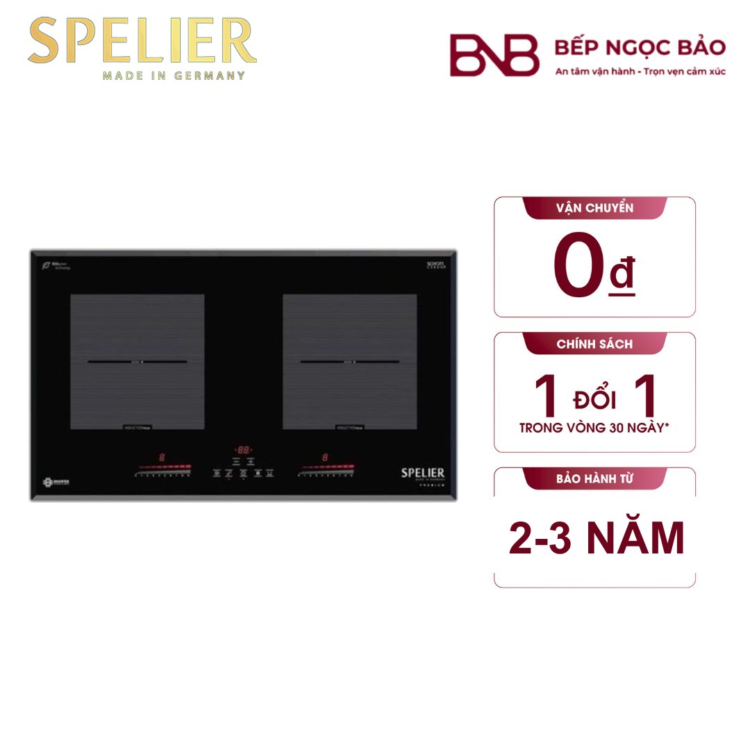 Bếp từ đôi Spelier SPE IC 1288 DE