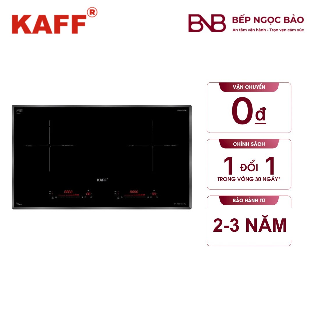 Bếp 2 từ Kaff KF-FL68II NEW PLUS (Malaysia)