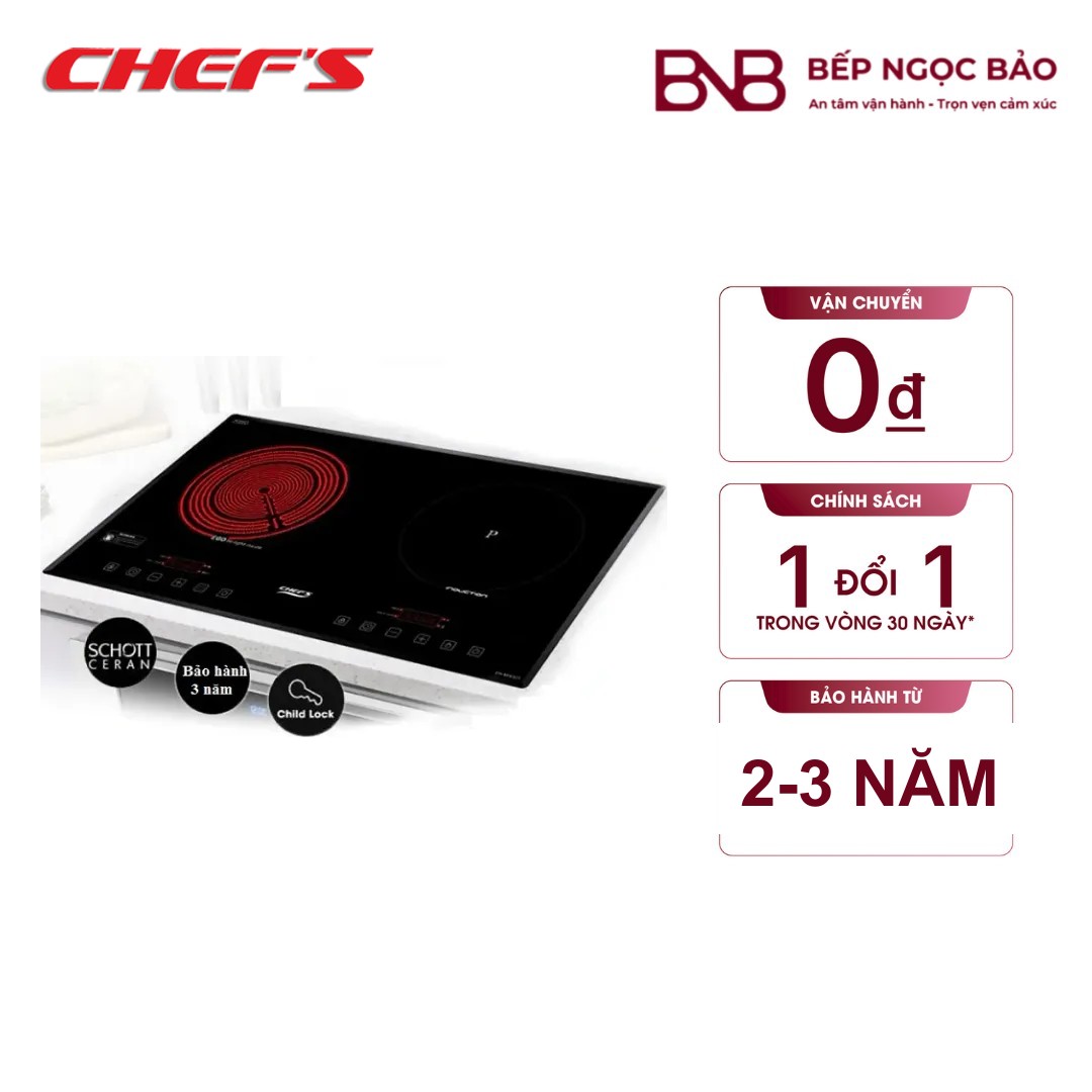 Bếp Điện Từ Chefs EH-MIX321