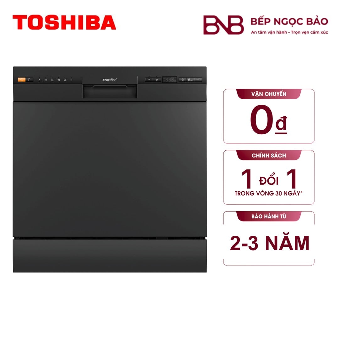 Máy rửa bát Toshiba - 8 bộ compact BNB1703064