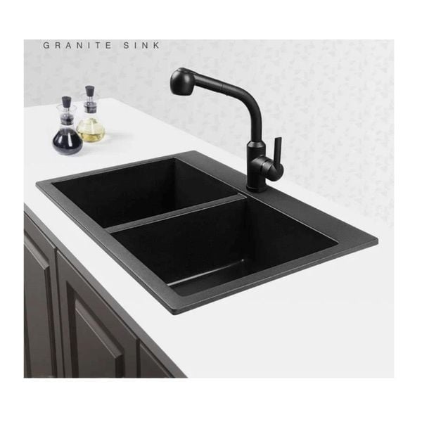 Chậu rửa Kaff KF-MONDY-8246SY - BK