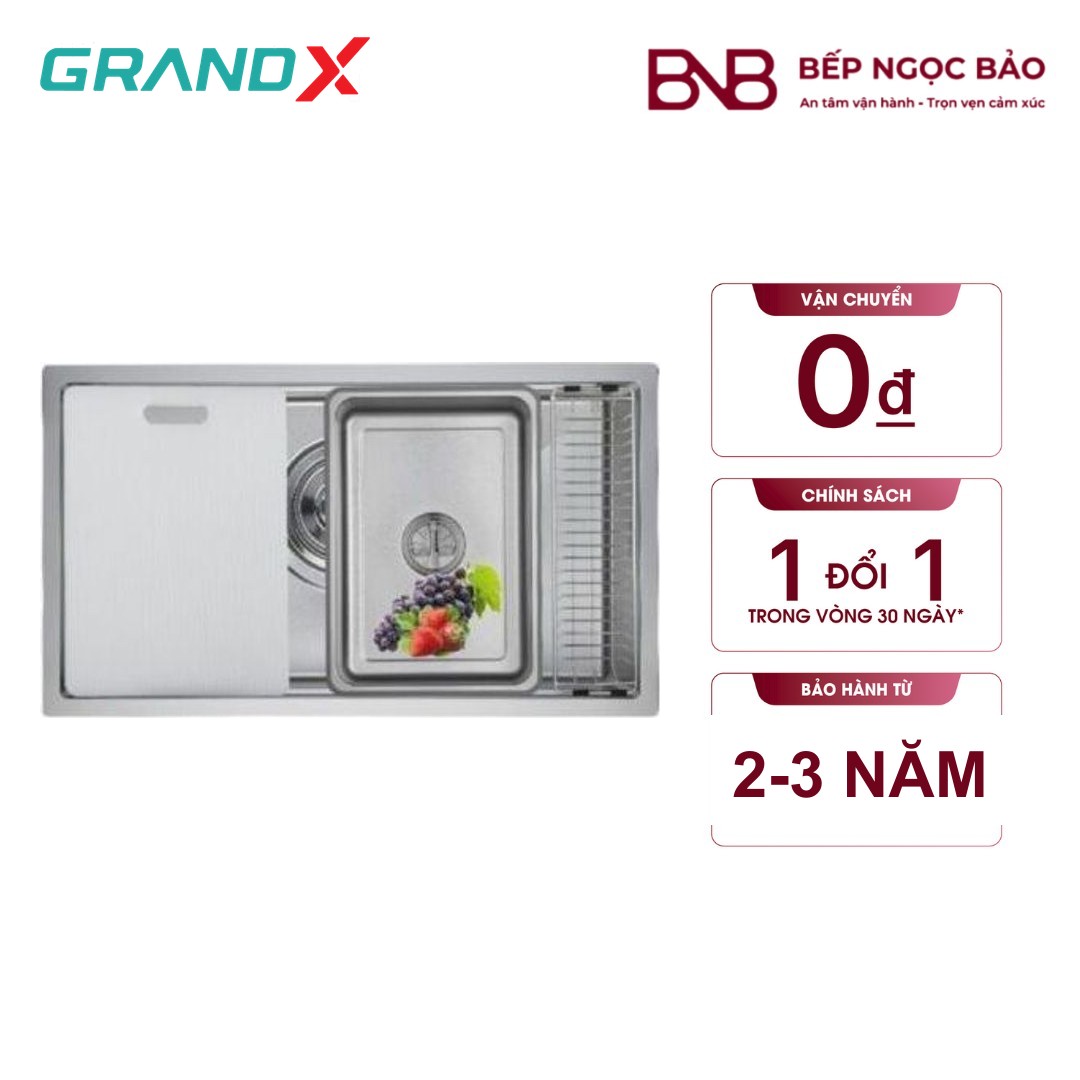 Chậu rửa Grand X GX6845V