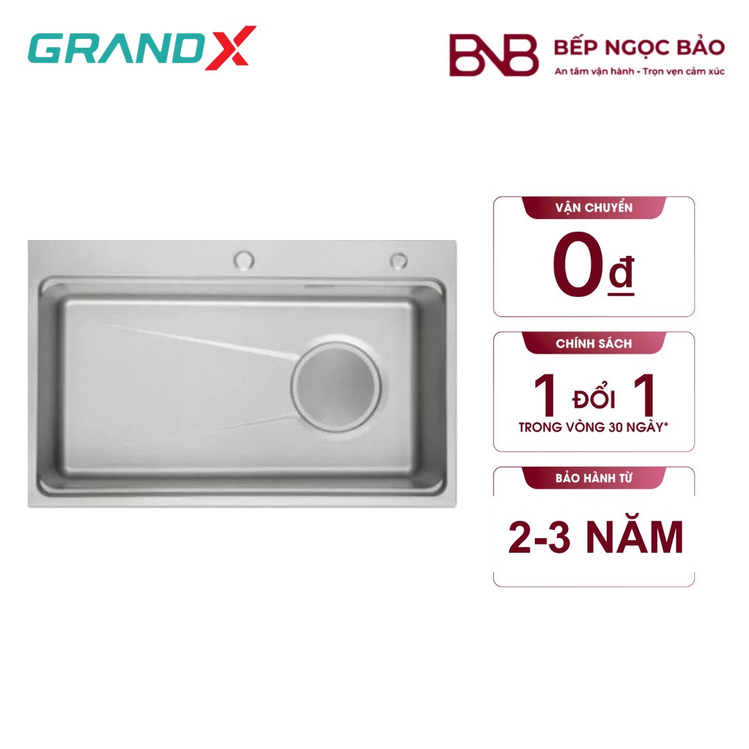 Chậu rửa Grand X GX7650SV