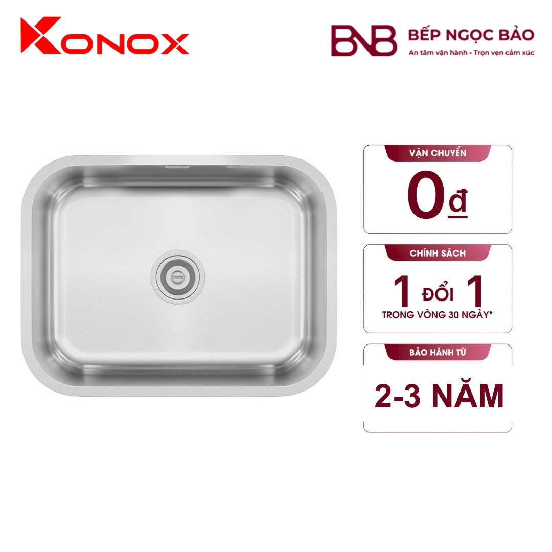 Chậu rửa Konox Tari 5744SM - 1 hố nhỏ (535×401)