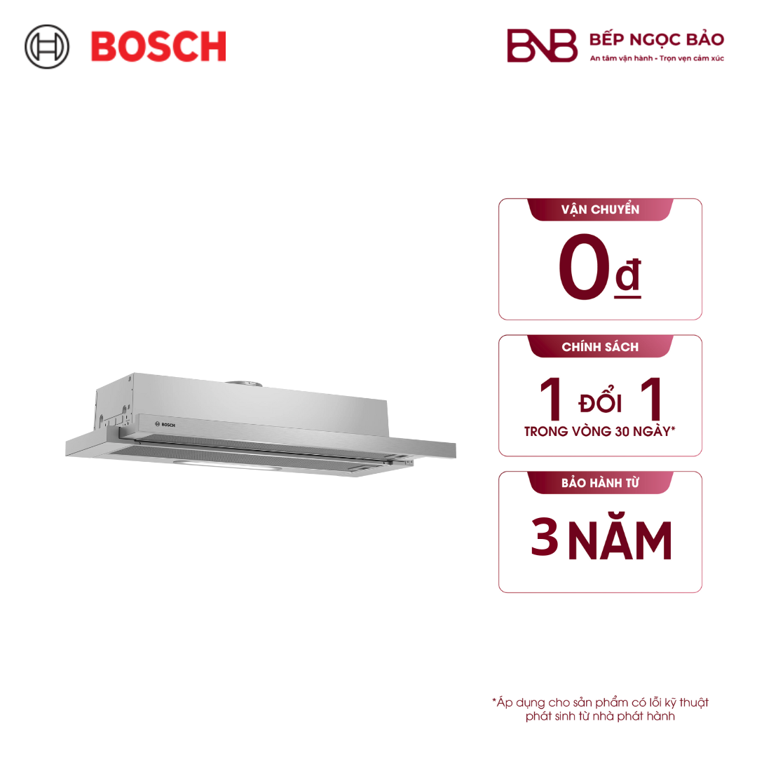 Máy hút mùi âm tủ Bosch - Series 4 (60cm) BNB1702022