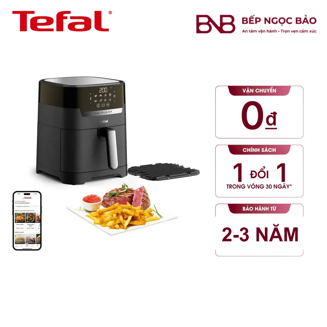 Nồi chiên không dầu Tefal Easy Fry Grill Precision EY505815