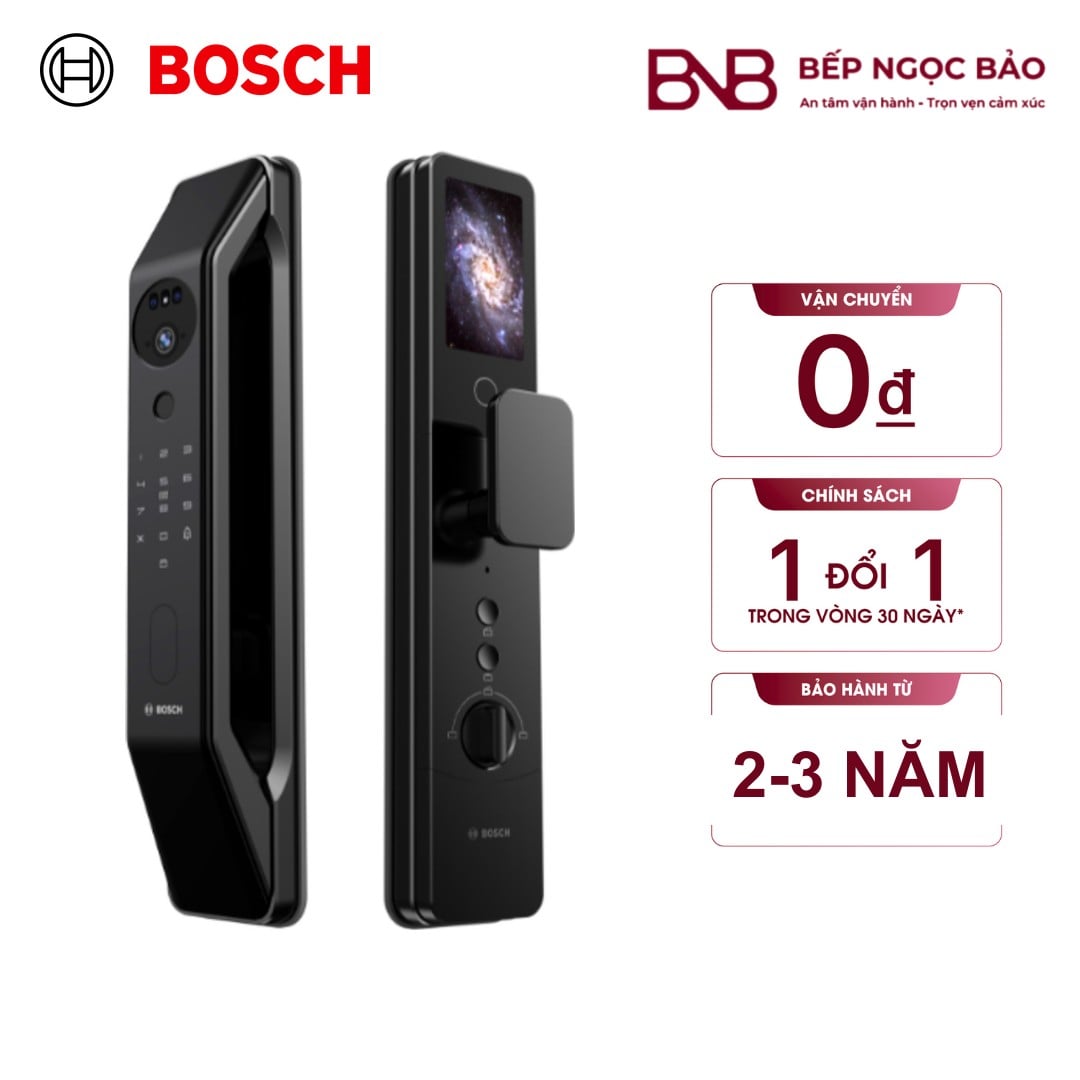 [CHÍNH HÃNG] Khoá Thông Minh Bosch FU6+ | Khoá Cửa Bosch FU6+