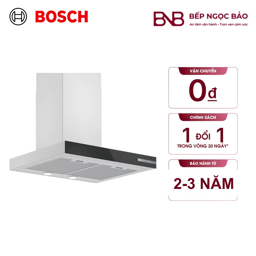 Máy hút mùi dạng chữ T Bosch DWB67BK61T - Series 4 (60cm)