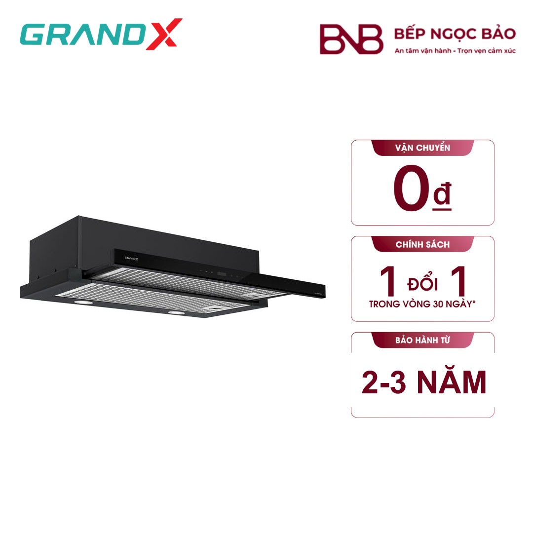 Hút mùi âm tủ GrandX GX H70F58B (AC)
