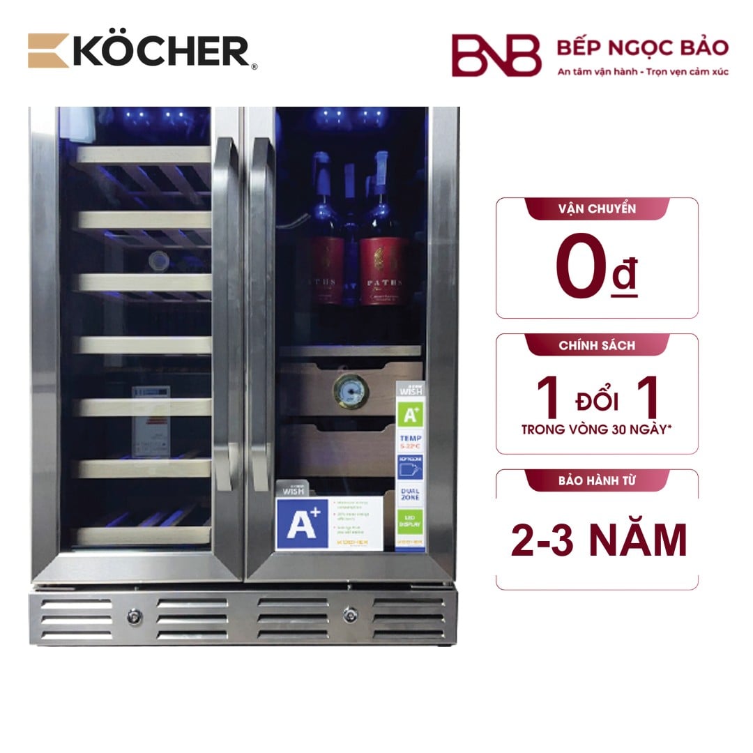 Tủ lạnh/Tủ rượu Kocher BNB1711002