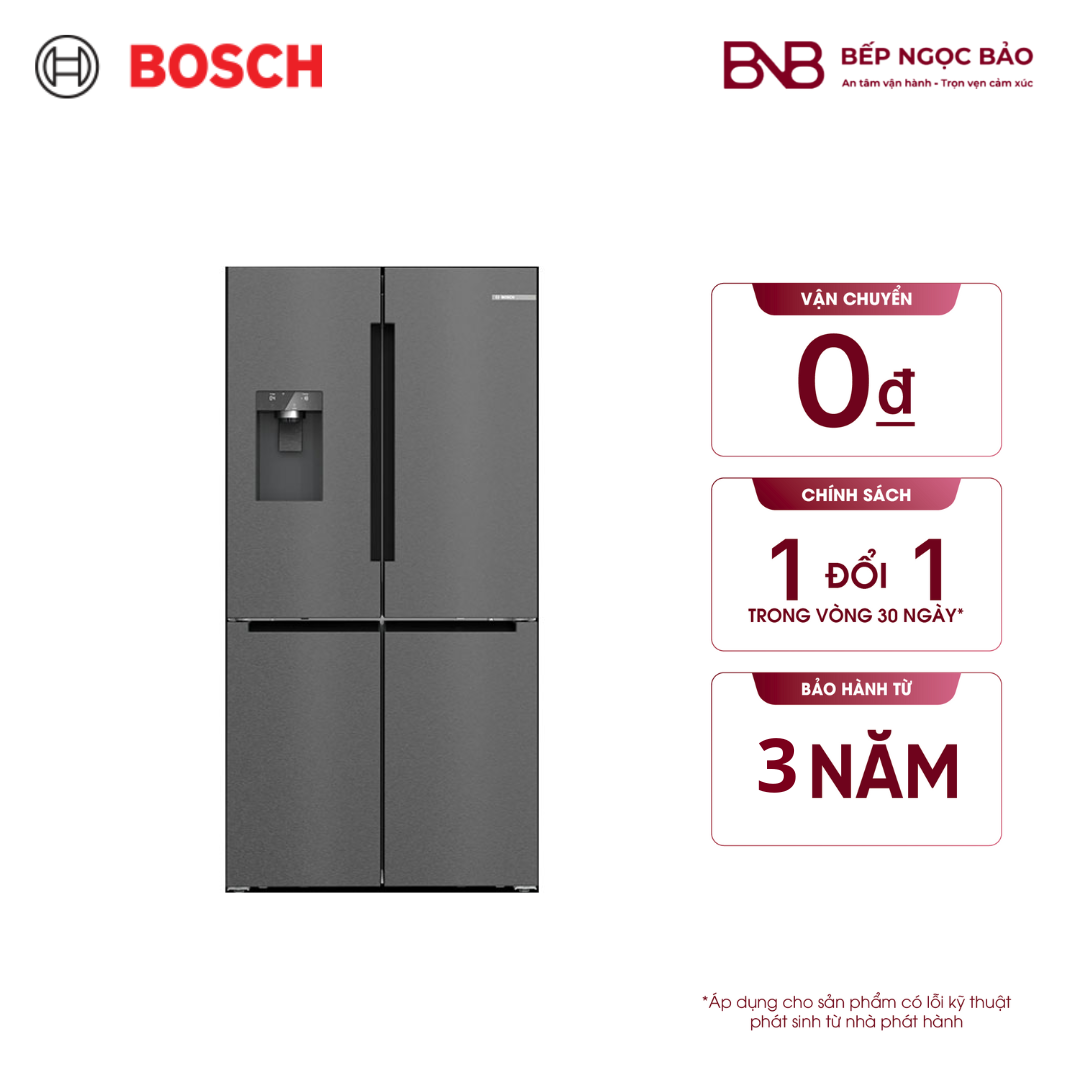 Tủ lạnh Side by side Bosch - Series 4 - 528L BNB1709001