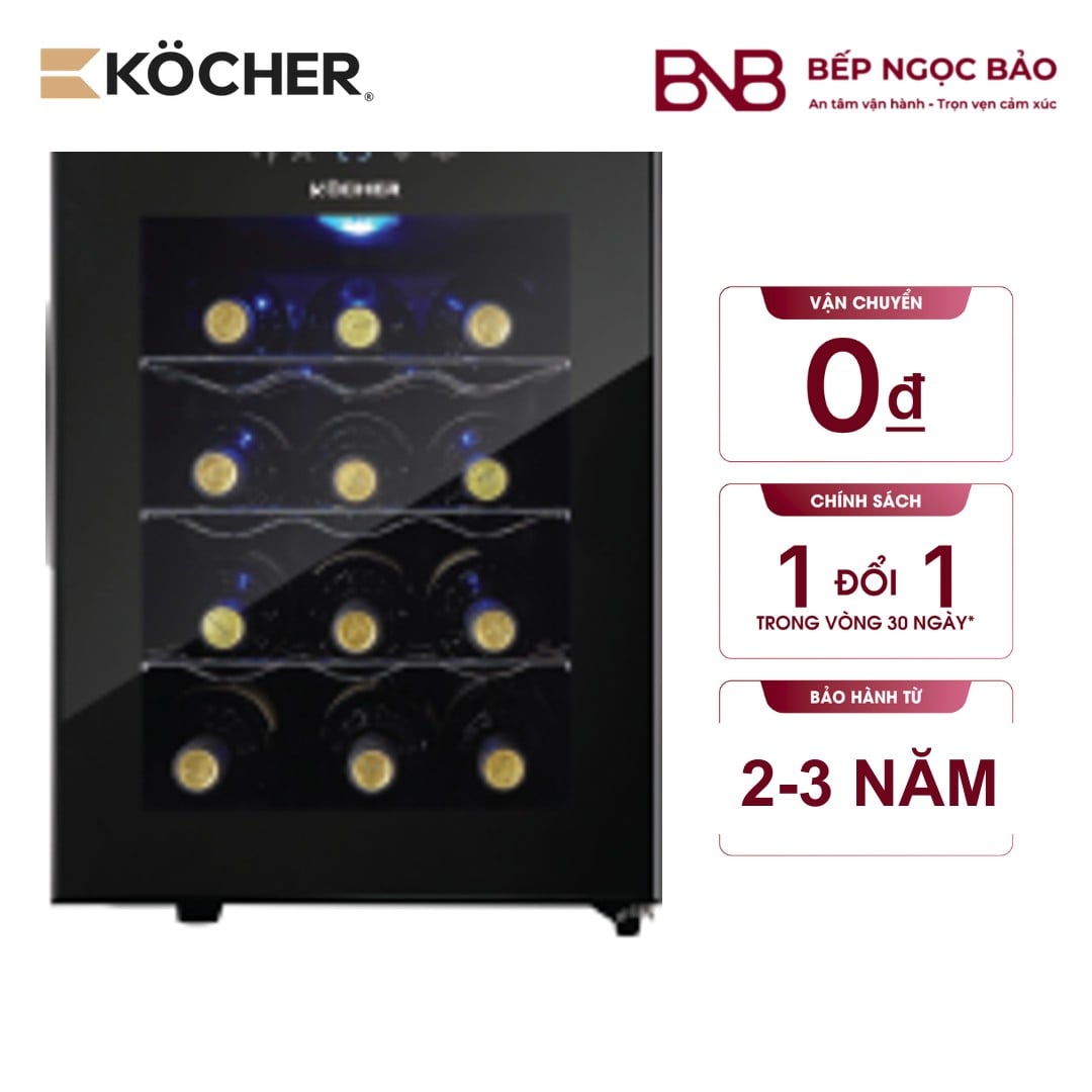 Tủ lạnh/Tủ rượu Kocher KWEU-1012B PRO