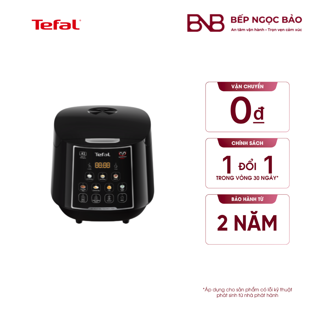 Nồi cơm điện tử Tefal EasyRice Max RK737868 - 1.8L