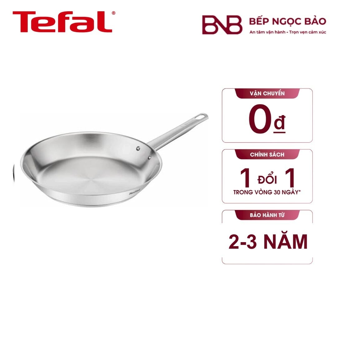 Chảo Inox cao cấp Professional Tefal B9210455, 26cm