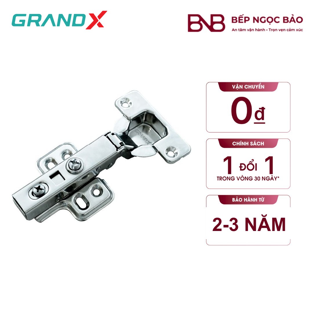 BẢN LỀ GIẢM CHẤN GRANDX CAPELLA XC.IR105A – ĐỘ BỀN VƯỢT TRỘI, CHUYỂN ĐỘNG ÊM ÁI