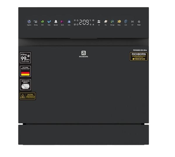 Máy rửa chén Richborn RDG6063-S8 Ultra