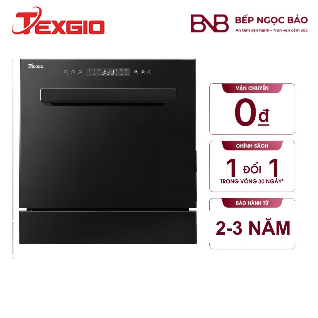 Máy rửa chén Texgio TGWFD78GB