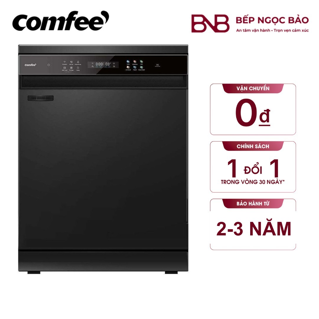 Máy rửa bát âm tủ Toshiba CDWEF1401HB-W-VN - 14 bộ
