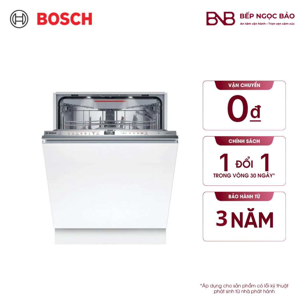 Máy rửa chén bát âm toàn phần 14 Bộ Bosch - Series 6 (60cm) BNB1703021