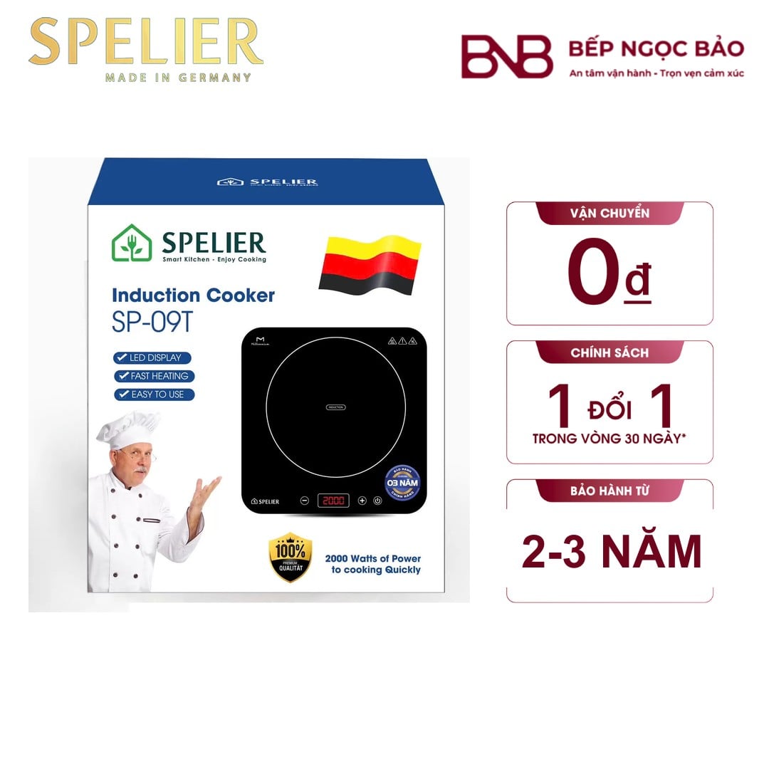 Bếp từ đơn Spelier SP 09